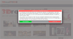 Desktop Screenshot of 3drealporn.com
